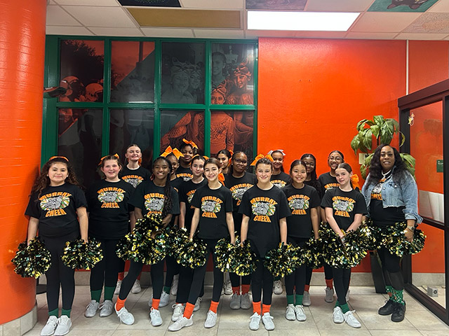 Dance students
